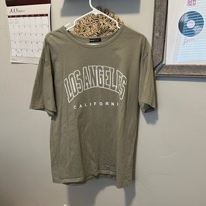 Oversized Los Angeles California tee.